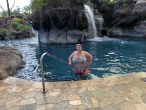 tishia lee plus size model Hilton Hawaiian Village Waikiki Beach Resort